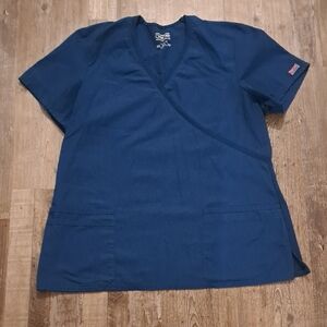 Classic Navy Short Sleeve Top